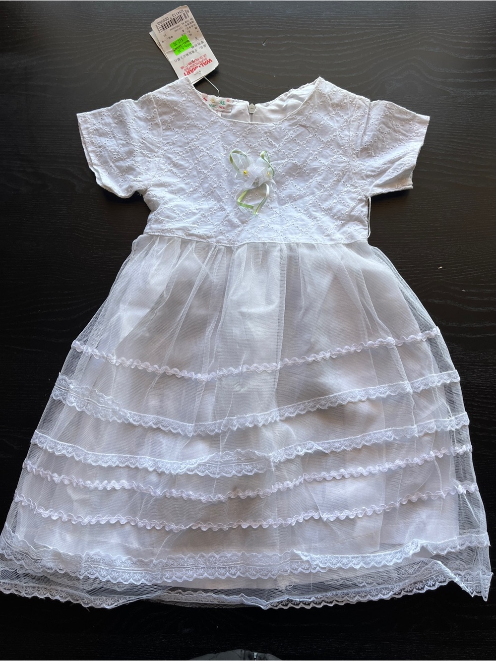 Sweet Vintage White Tulle Princess Dress